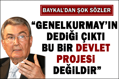 Baykal: Teröristler kahraman oldu