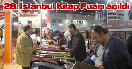 28. İstanbul Kitap Fuarı açıldı