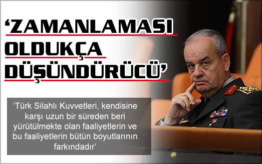 TSK'dan 'ihbar mektubu' açıklaması