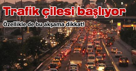 Bayram trafiği başladı!