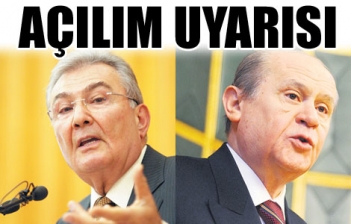 Muhalefetten ‘açılım’ uyarısı