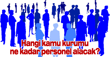 Hangi kamu kurumu ne kadar personel alacak?