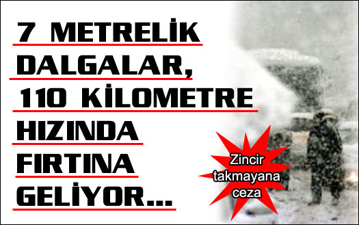 Kabus İstanbul'u vuracak