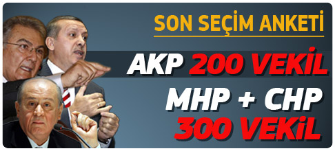 Sandıktan koalisyon çıkacak
