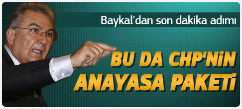 CHP alternatif Anayasa teklifi önerdi