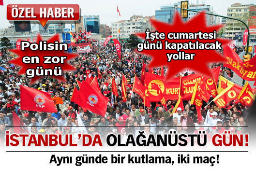 İstanbul'da olağanüstü gün