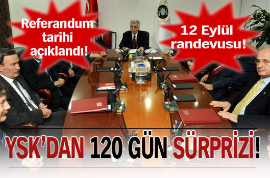 12 Eylül'le aynı güne randevu