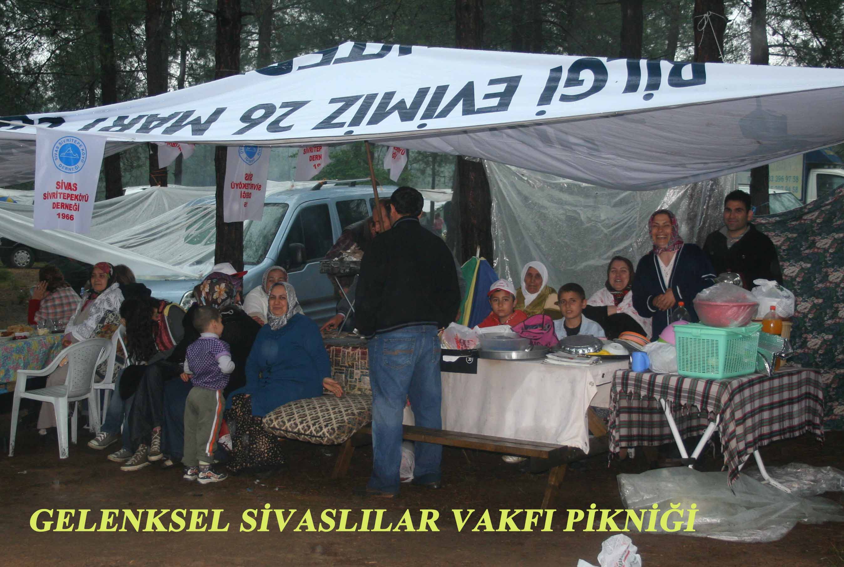 Sivaslılar bu yılda yağmura rağmen bir araya geldiler