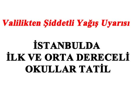 İstanbul da sağanak yağış su baskınlarına neden oldu
