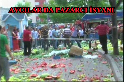 Avcılarda Pazarcı İsyanı