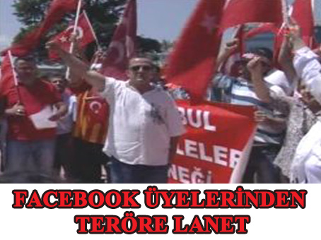 Vatansever Facebook Sayfaları grubu Taksim de Terörü Lanetledi