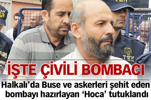 İşte çivili bombacı