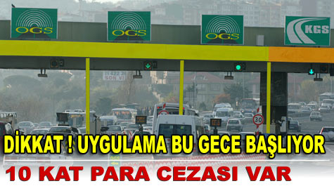 Dikkat! 10 kat para cezası var