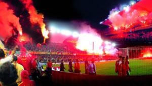 Türk futbolunun tarihi zaferlerine ev sahipliği yaptı.
