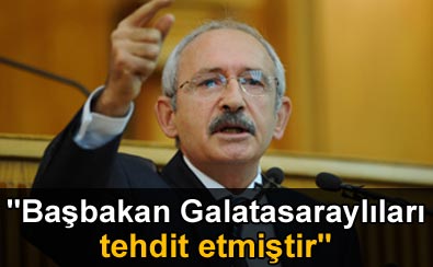 "Başbakan'ın tehdidi ruh halini gösteriyor"