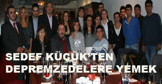 Sedef Küçük’ten Depremzedelere Davet