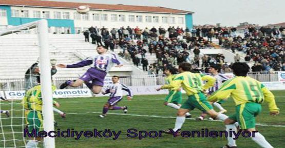 Mecidiyeköy Spor Yenileniyor