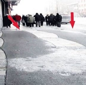 Kayseri'de şaşırtan görüntü!