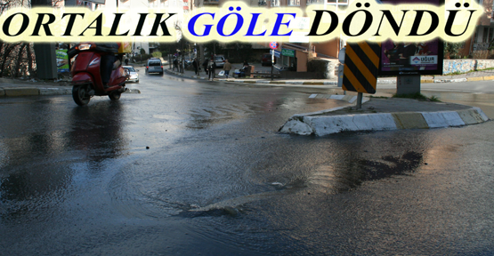 Ortalık göle döndü