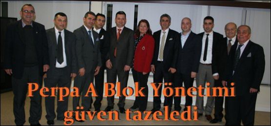 Perpa Yönetimi Güven Tazeledi