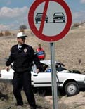 Kazadan sonra polis beklenmeyecek