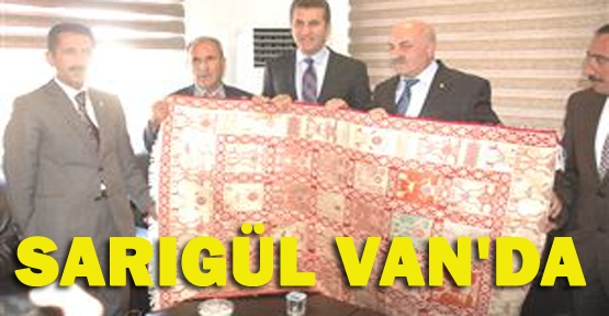 Sarıgül'den Van'a çıkarma