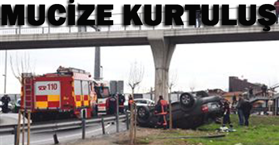 Şişli'de mucize gibi kurtuluş