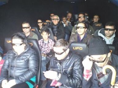 Cevahir AVM'nin önünde uzay heyecanı