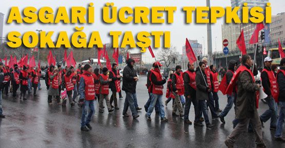 İşçiler Ak Parti'ye yürüdü