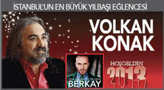 Cevahir'de Berkay ve Volkan Konak ile yılbaşı partisi