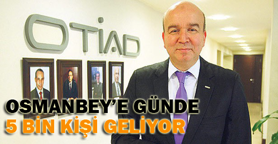 Osmanbey'e günde 5 bin müşteri geliyor