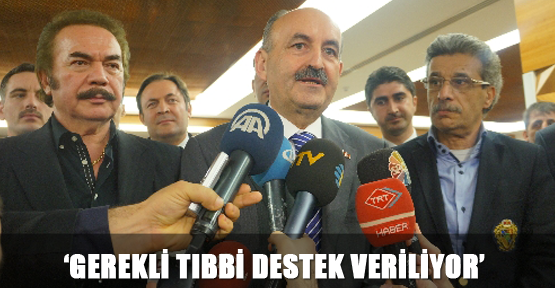 Müezzinoğlu'ndan Müslüm Gürses açıklaması: Gerekli tıbbi destek veriliyor