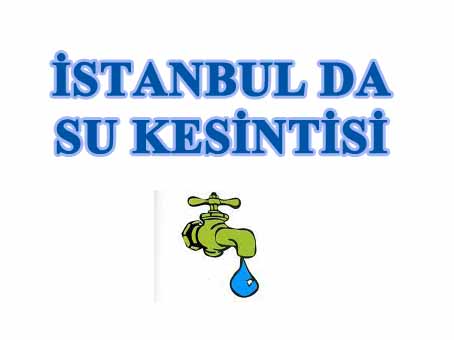 16 saat su yok
