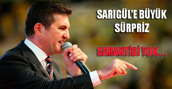 Sarıgül'e Büyük Sürpriz