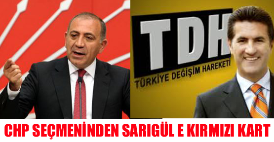 CHP seçmeninden Sarıgül'e kırmızı kart