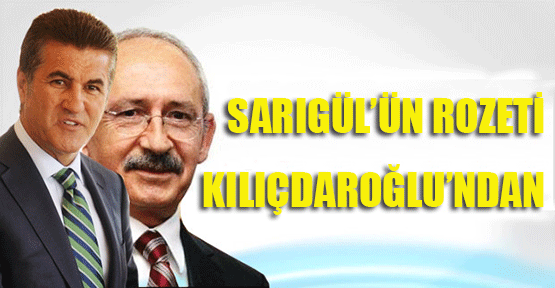 Sarıgül'ün Rozeti Kılıçdaroğlu'ndan
