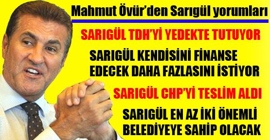 Övür’den Sarıgül CHP’yi teslim aldı iddiası