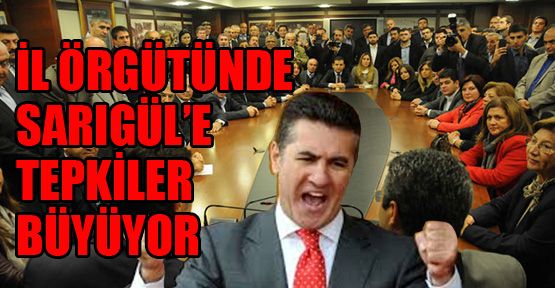 CHP İl örgütünde Sarıgül’e tepkiler büyüyor