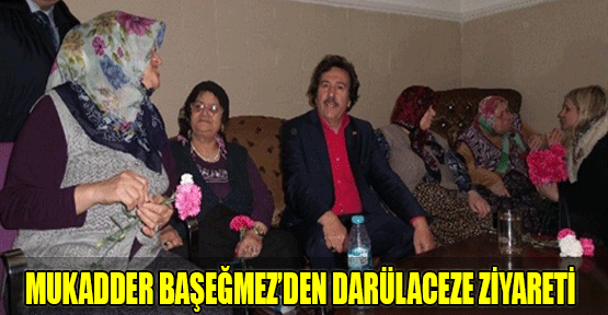 Mukadder Başeğmez'den Darülaceze'ye Ziyaret
