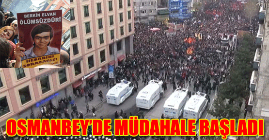Osmanbey'de müdahale başladı!
