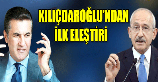Kılıçdaroğlu ilk kez Sarıgül'ü dolaylı eleştirdi