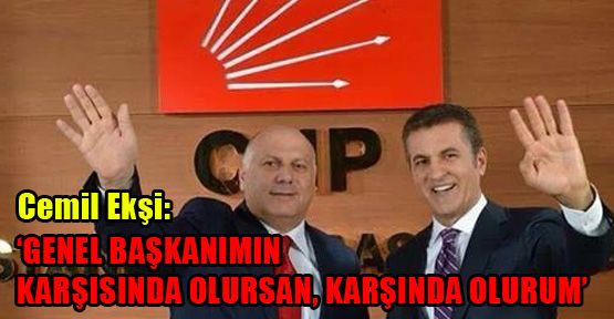 Cemil Ekşi’den Sarıgül’e beklenmedik tepki