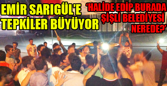Emir Sarıgül'e tepkiler büyüyor: ‘Halide Edip 3.ligde Sarıgül nerede?’