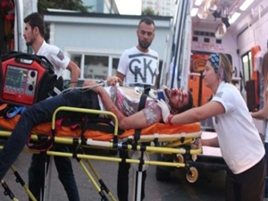 Şişli ' de silahlı kavga !