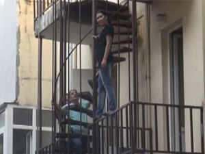 Şişli'de 2,5 Saat Süren İntihar Girişimi