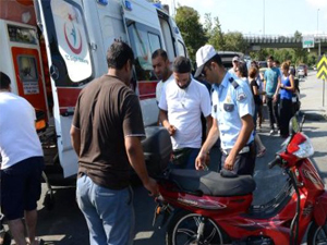 Okmeydanı'nda Trafik Kazası