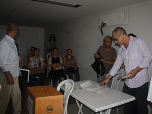 Cumhuriyet Mahallesi'ndeki sandıkta Beyaz liste galip geldi