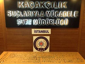 Şişli'de tarihi eser kaçakçılarına büyük operasyon