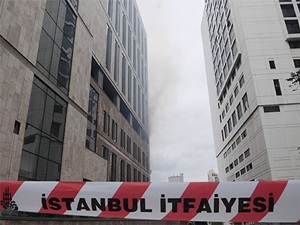 Nizamiye Caddesi’nde korkutan yangın