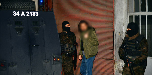 Şişli'de terör operasyonu